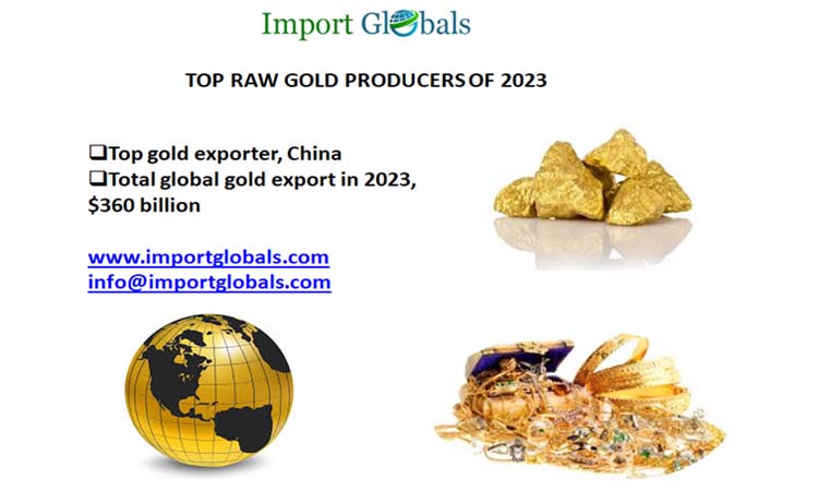 Top Raw Gold Producers of 2023 Top Raw Gold Producers of 2023
