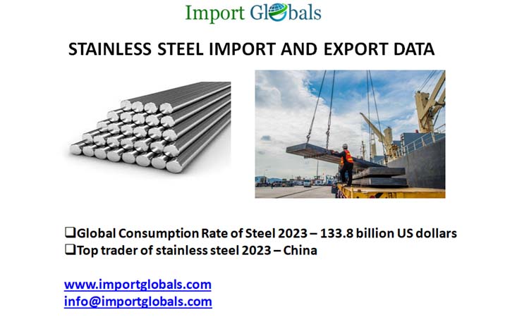 Stainless Steel Import and Export Data 2023 Stainless Steel Import and Export Data 2023