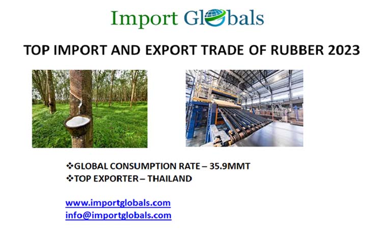 Rubber Import and Export Data 2023 Rubber Import and Export Data 2023