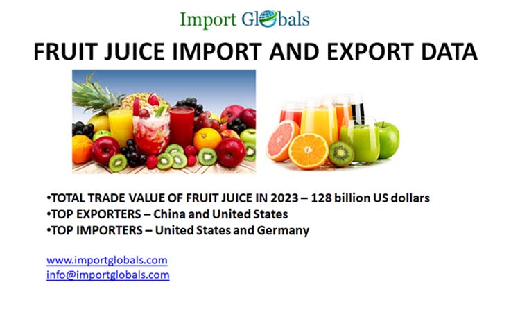 Fruit Juice Import Export Data Fruit Juice Import Export Data