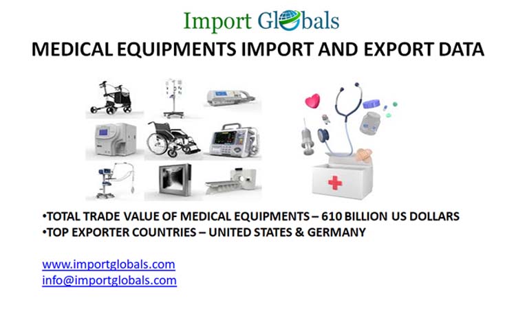 Medical Equipment Export Data Medical Equipment Export Data