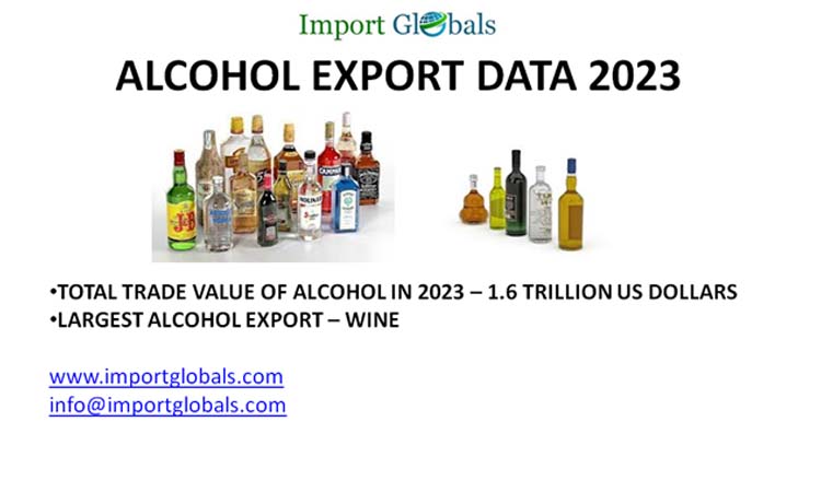 Alcohol Export Data Alcohol Export Data