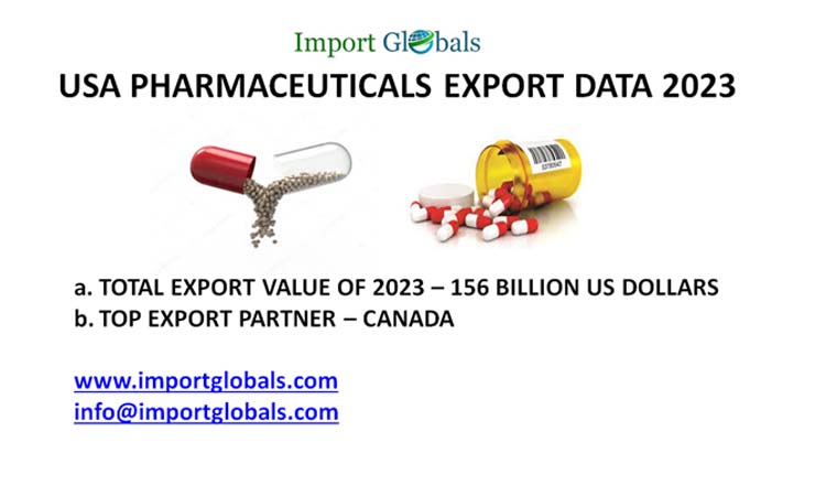 USA Pharmaceutical Export Data USA Pharmaceutical Export Data