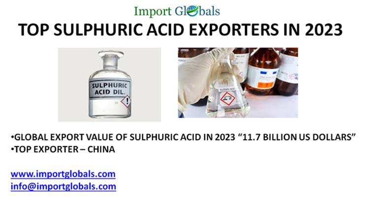 Top Sulphuric Acid Exporters in 2023 Top Sulphuric Acid Exporters in 2023