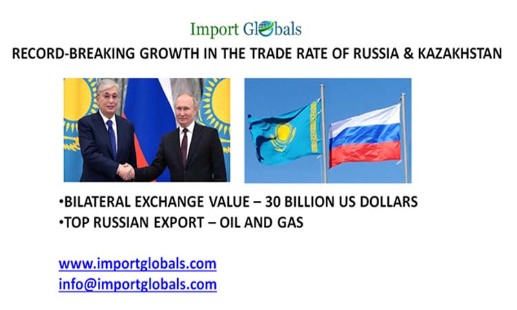 Record-breaking Growth in the Trade Rate of Russia & Kazakhstan Record-breaking Growth in the Trade Rate of Russia & Kazakhstan