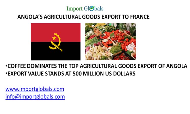 Angola’s Agricultural Goods Export to France Angola’s Agricultural Goods Export to France