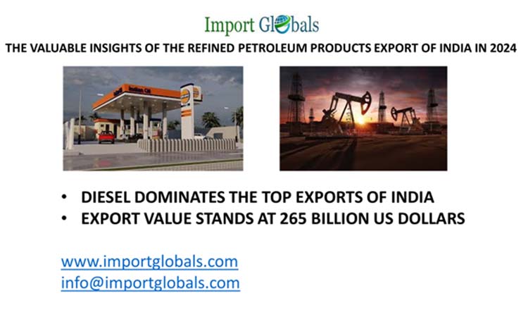 The Valuable Insights of the Refined Petroleum Products Export of India in 2024 The Valuable Insights of the Refined Petroleum Products Export of India in 2024