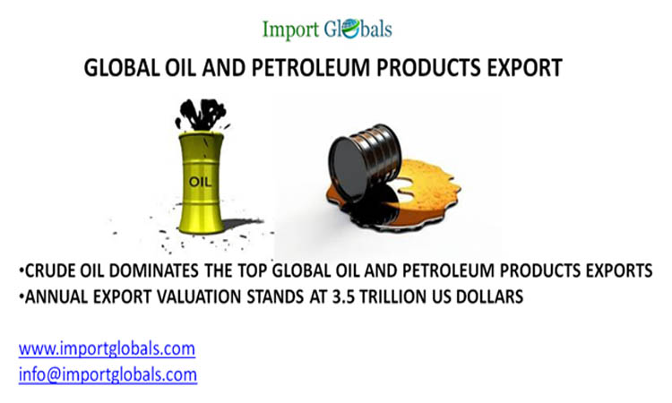 Global Oil and Petroleum Products Export: Brief Insights of the Top Exporters and Latest Valuations Global Oil and Petroleum Products Export: Brief Insights of the Top Exporters and Latest Valuations