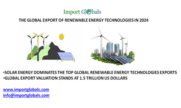 The Global Export of Renewable Energy Technologies in 2024 The Global Export of Renewable Energy Technologies in 2024