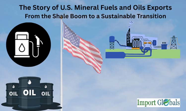 The Story of U.S. Mineral Fuels and Oils Exports: From the Shale Boom to a Sustainable Transition