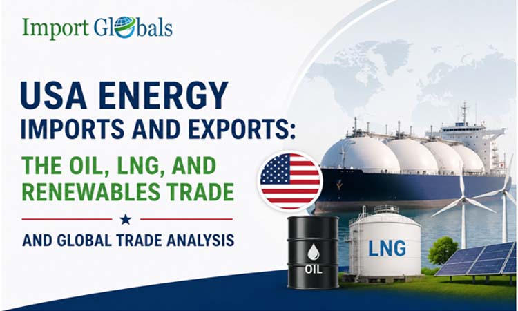 USA Energy Imports and Exports: The Oil, LNG, and Renewables Trade and Global Trade Analysis